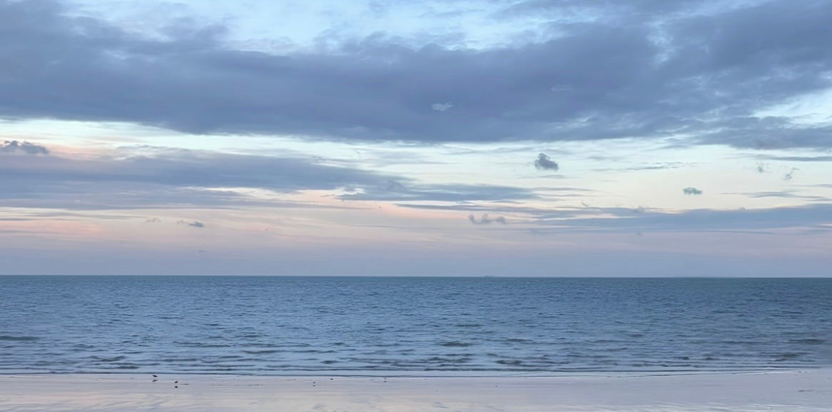 Calm seascape represent overwhelm and emotion regulation 