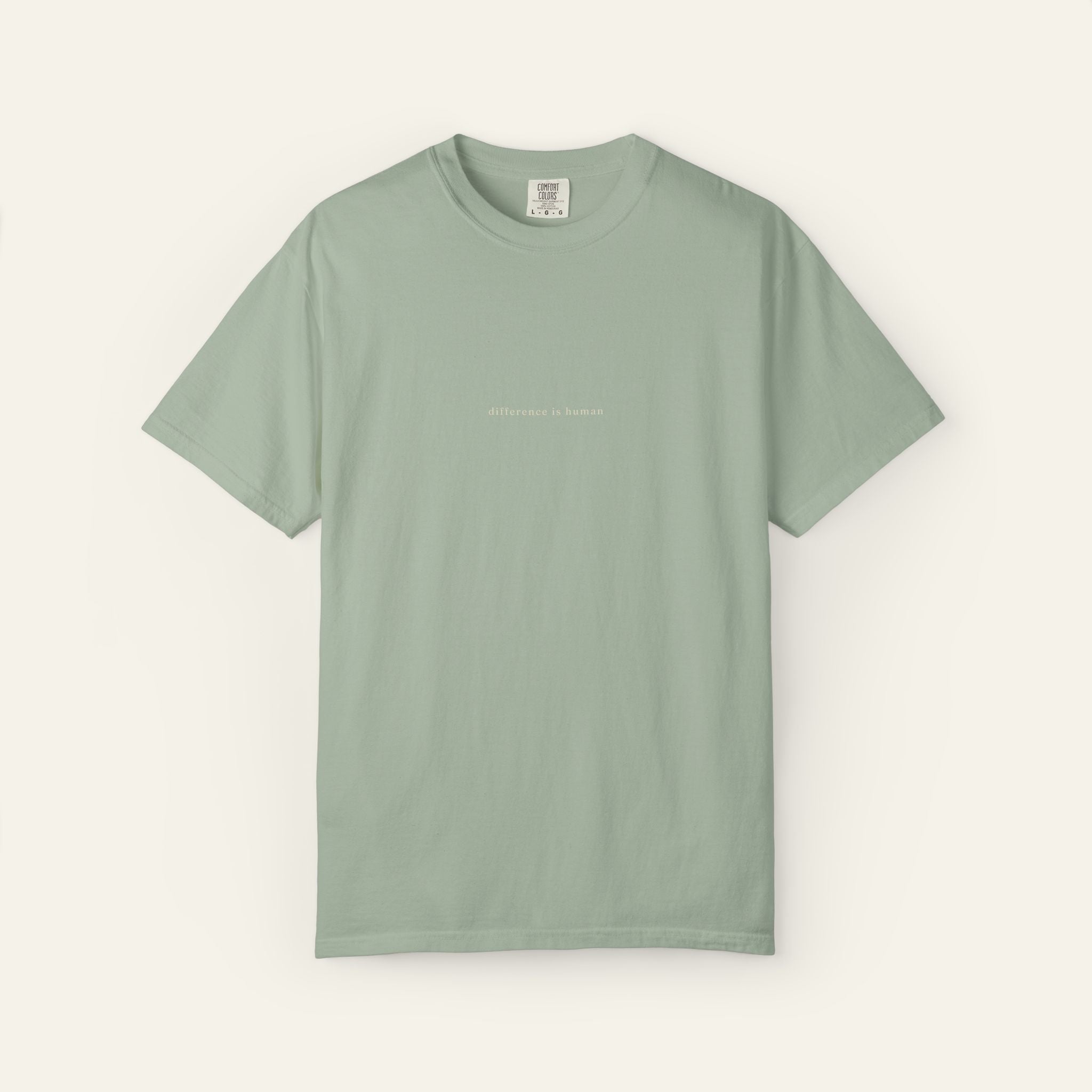 Difference Is Human Text T-Shirt